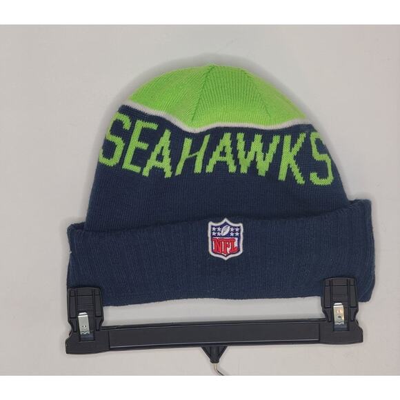Seattle Seahawks NFL Beanie hat - Picture 2 of 3